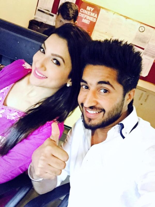 Image Of Jassi Gill With Gauhar Khan
