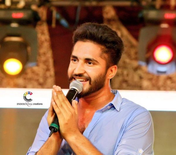 Jassi Gill Holding Mic