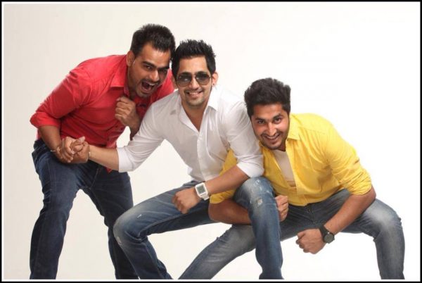 Pic Of Jassi Gill With Babbal Rai And Prabh Gill