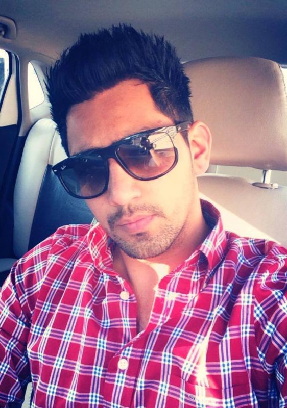 Punjabi Singer Babbal Rai In Car