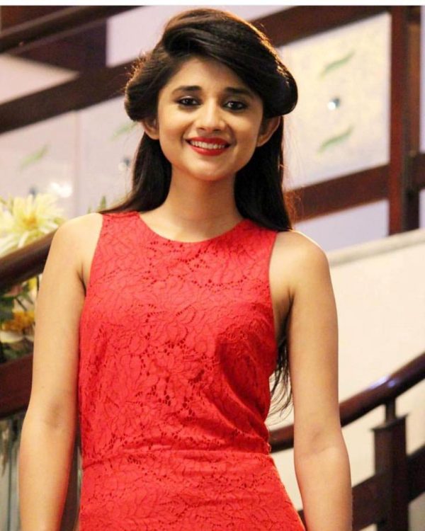 Kanika Mann In Red Dress