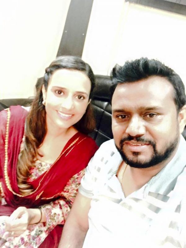 Karamjit Anmol With Geetanjali Gill