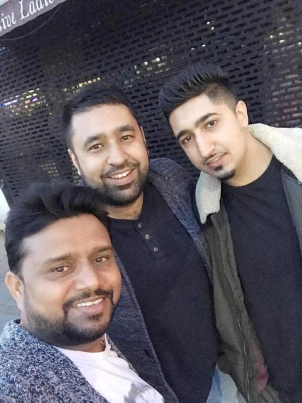 Karamjit Anmol With Manu Bajwa And Param Bajwa