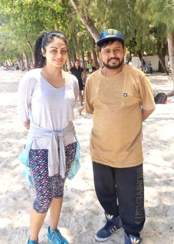 Karamjit Anmol With Neeru Bajwa