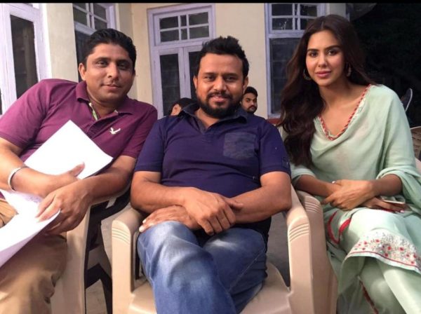 Karamjit Anmol With Simarjit Singh And Sonam Bajwa