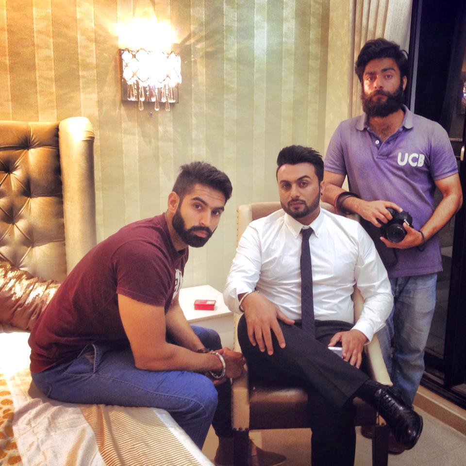 Parmish Verma With Arsh Benipal And Harp Farmer 