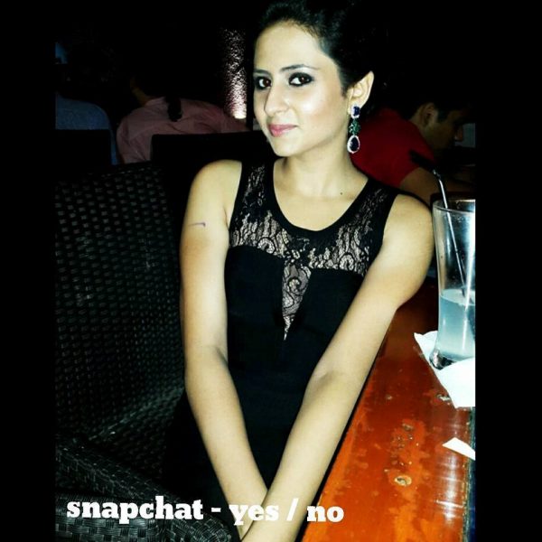 Sargun Mehta In Black Dress