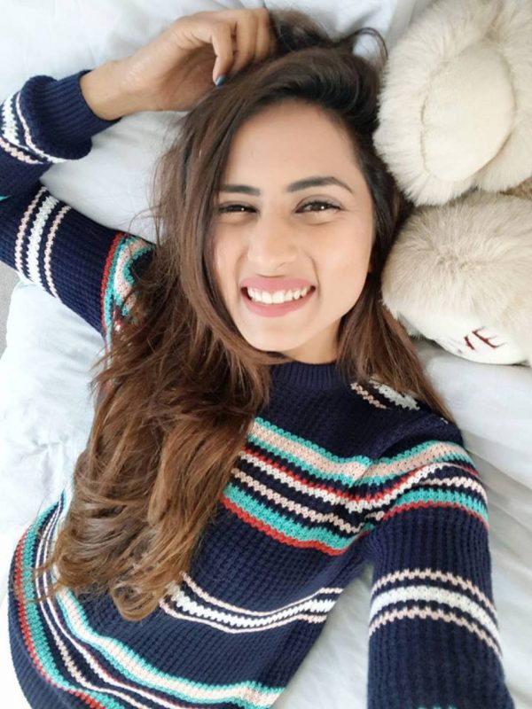 Sargun Mehta Smiling