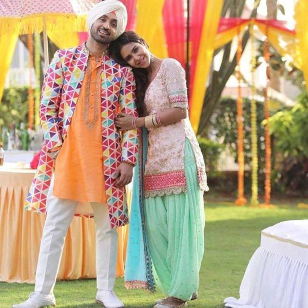 Sonam Bajwa And Diljit