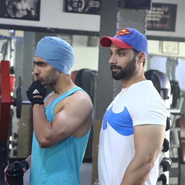 Ammy Virk In Gym