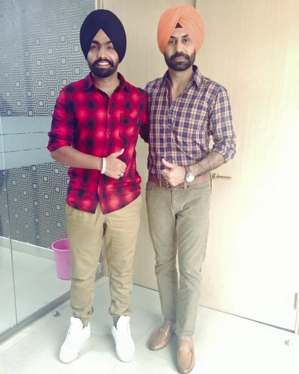 Ammy Virk With Binnu Dhillon