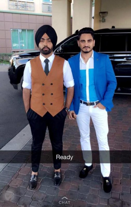 Ammy Virk With Kulwinder Billa