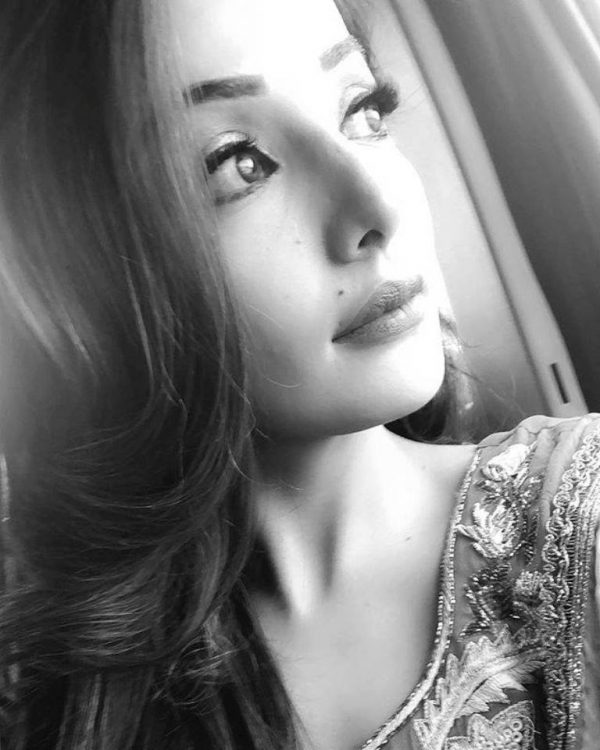 Black And White Image Of Sonia Mann