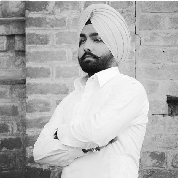 Black And White Pic Of Ammy Virk