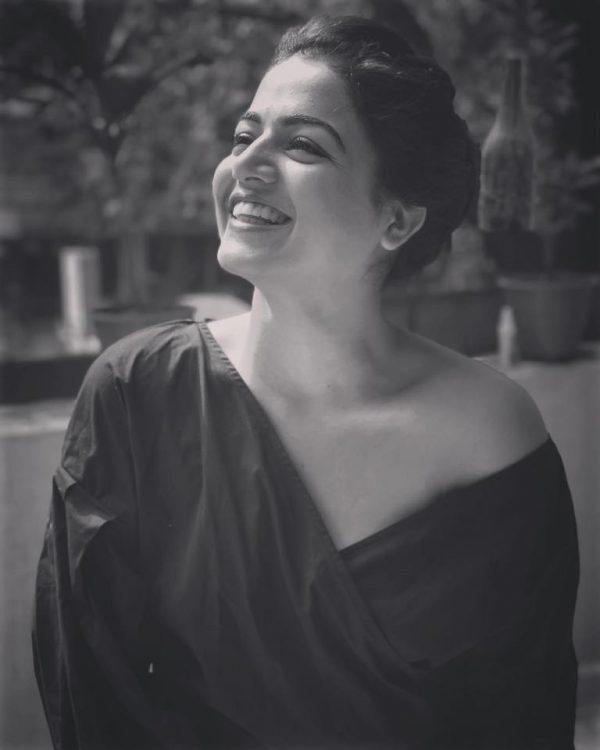 Black And White Pic Of Wamiqa Gabbi