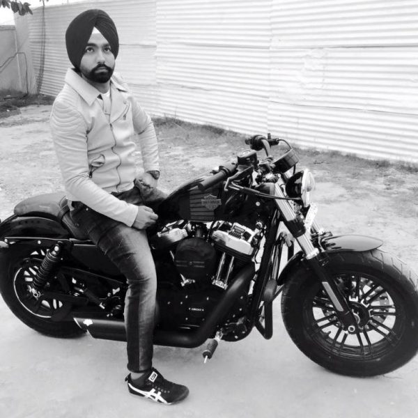 Black And White Picture Of Ammy Virk