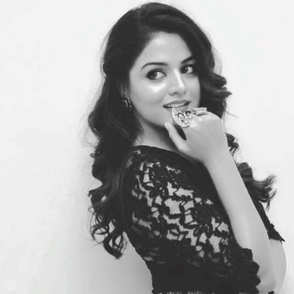 Black And White Picture Of Wamiqa Gabbi