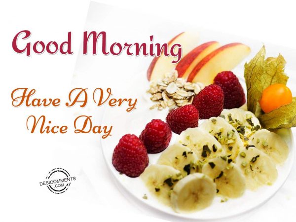 Good Morning – Have A Very Nice Day