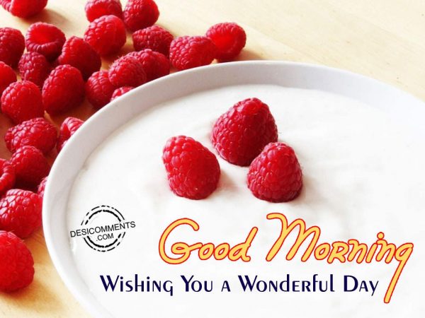 Image Of Wishing You A Wonderful Day – Good Morning