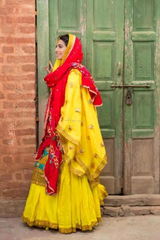Nimrat Khaira In Yellow Dress
