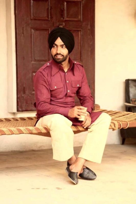 Picture Of Ammy Virk Looking Handsome