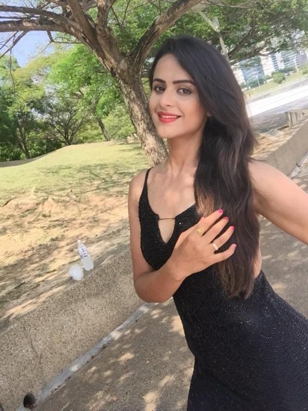 Prachi Tehlan In Black Dress