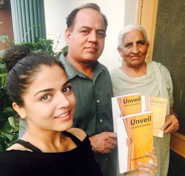 Wamiqa Gabbi With Her Father And Grandmother