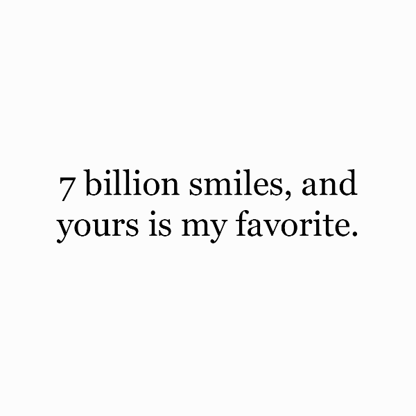 7 Billion Smiles