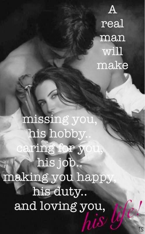 A Real Man Will Make Missing You