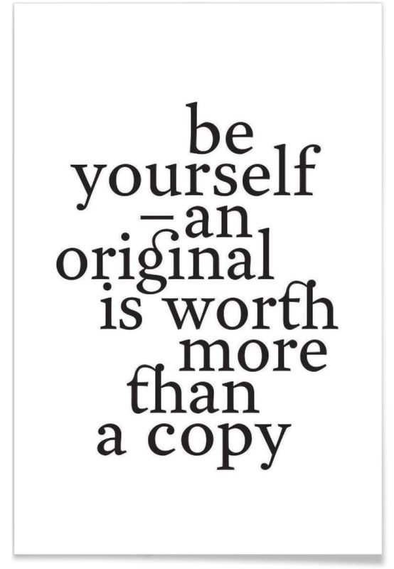 An Original Is Worth More Than A Copy