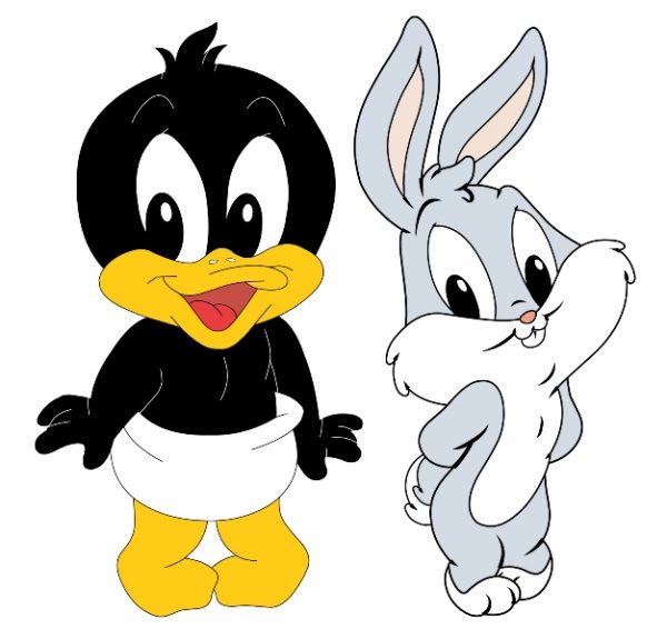 Baby Bugs Bunny And Daffy Ducks