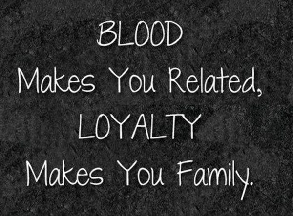 Blood Makes You Related