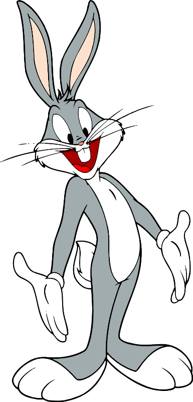 Bugs Bunny Looking Happy