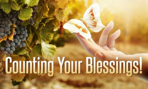 Counting Your Blessings