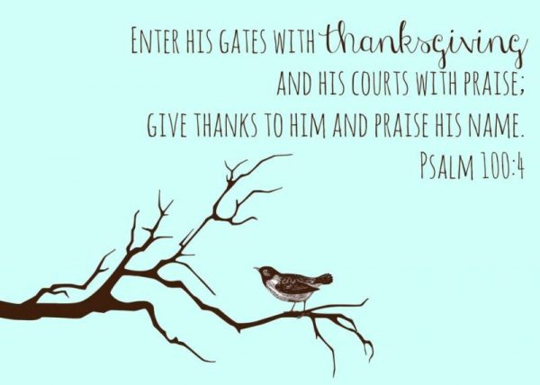 Enter His Gates With Thanksgiving