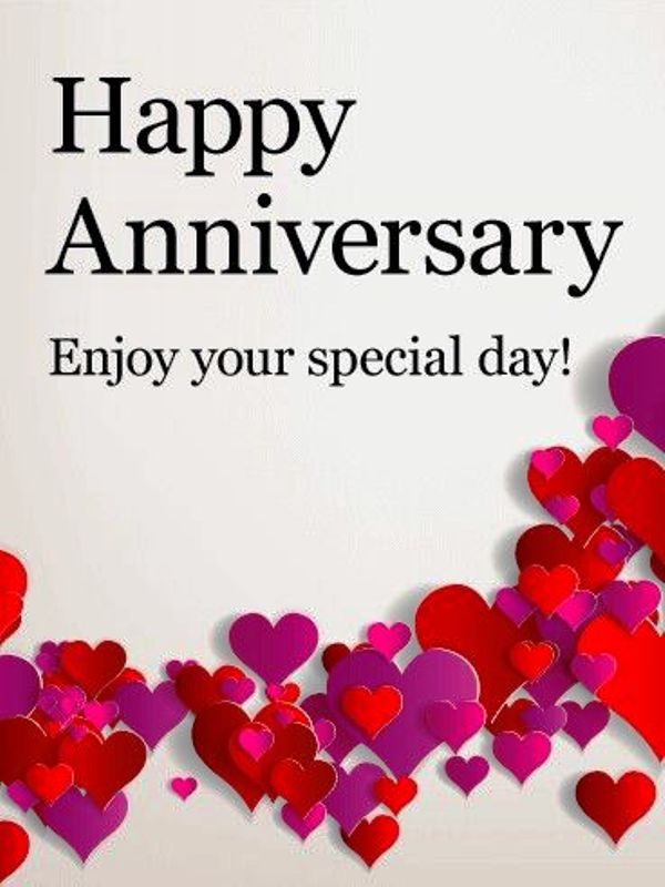 Happy Anniversary Enjoy Your Special Day