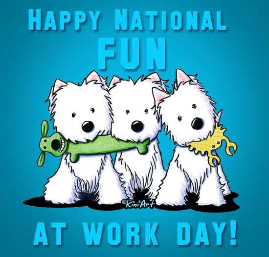 Happy National Fun At Work Day