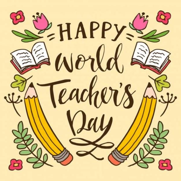 World Teachers Day Card Free Printable