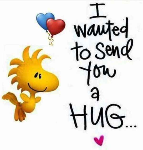 I Wanted To Send You A Hug