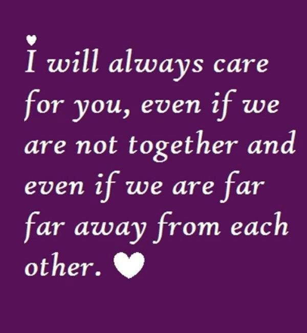 I Will Always Care For You