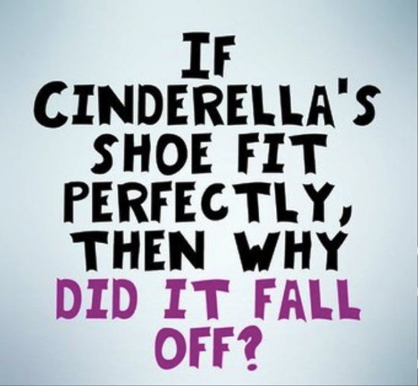 If Cinderellas Shoe Fit Perfectly