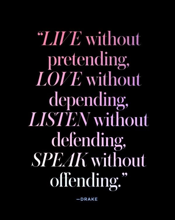 Live Without Pretending Love