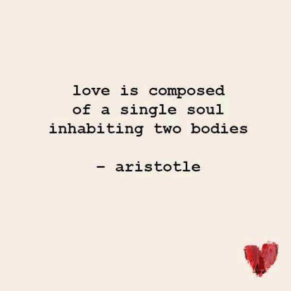 Love Is Composed Of A Single Soul