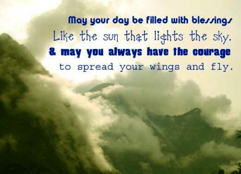 May You Day Be Filled With The Blessings Desicomments Com