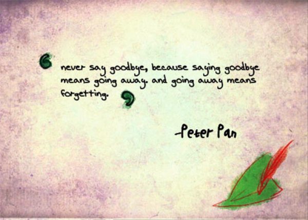 Never Say Goodbye