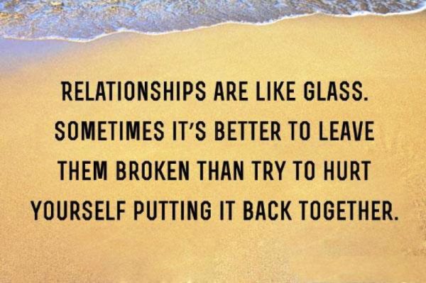 Relationships Are Like Glass