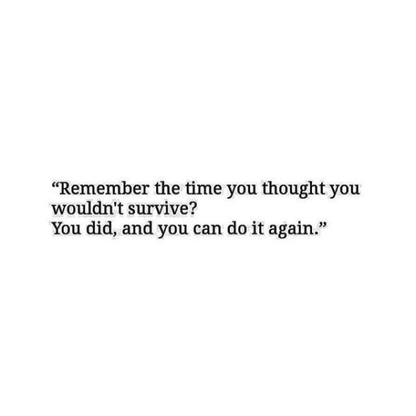 Remember The Time You Thought You