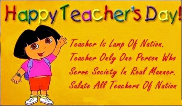 Teacher Is Lamp Of Nation