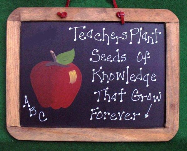 Teachers Plant Seeds Of Knowledge