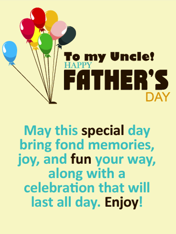 Happy Fathers Day Quotes Uncle